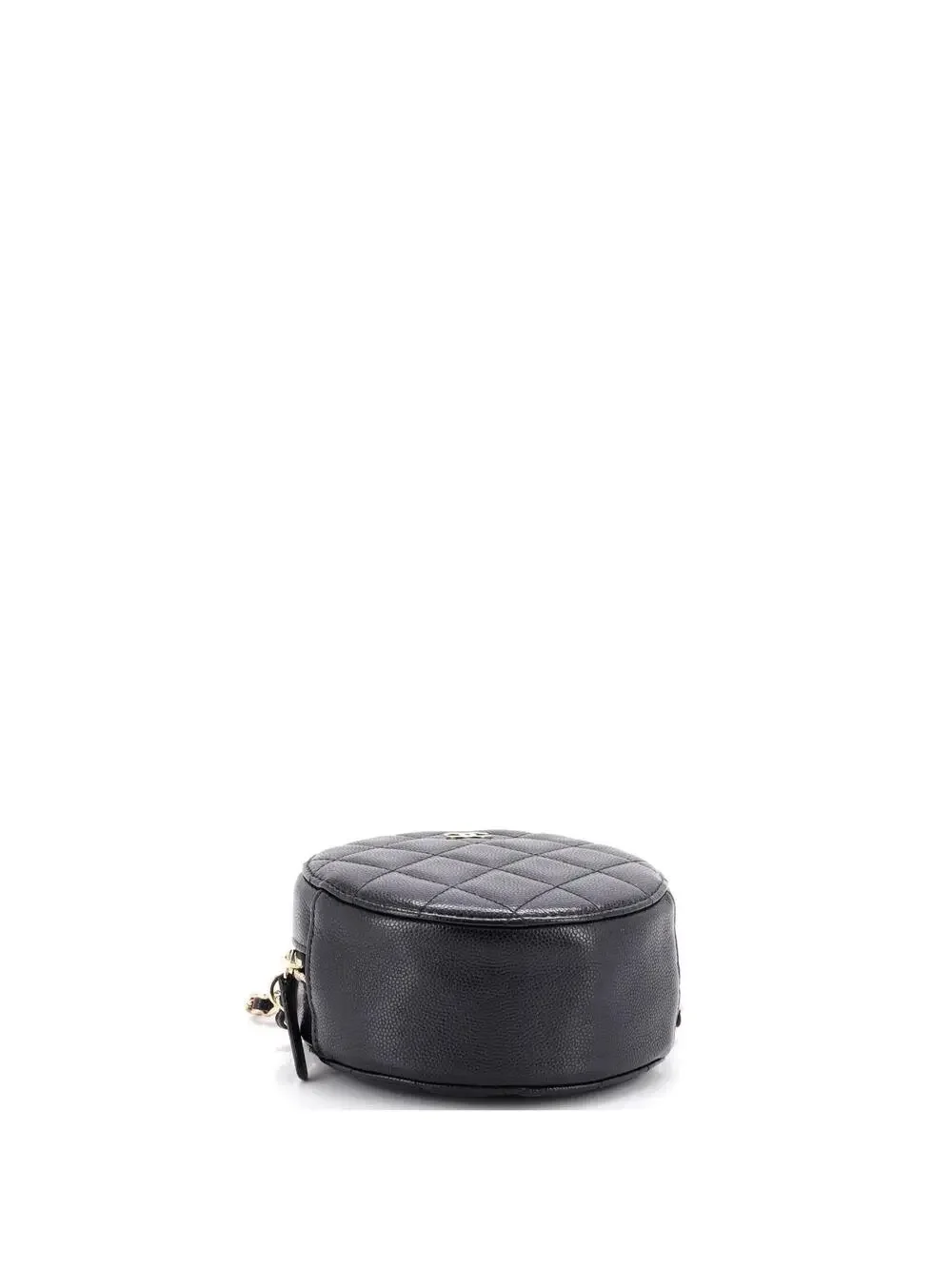 Chanel Round Clutch With Chain Quilted #327276C26B
